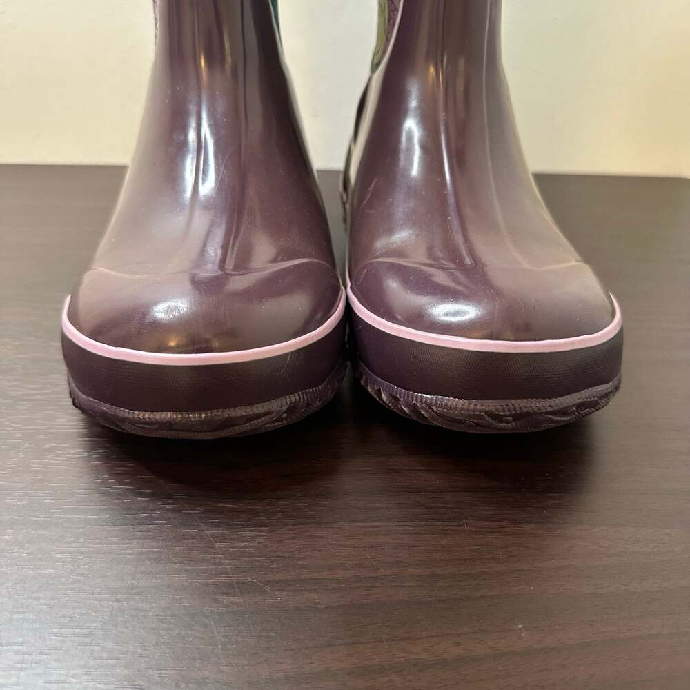 BOGS Purple Classic Rosey Waterproof Pull-on Winter Boots, Size 4 Big Kid - Picture 7 of 12